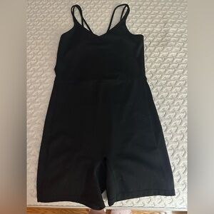 all in motion Black Strappy Active Romper